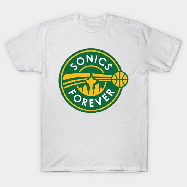 Seattle Sonic Best Logo T-Shirt by wirajayakusuma